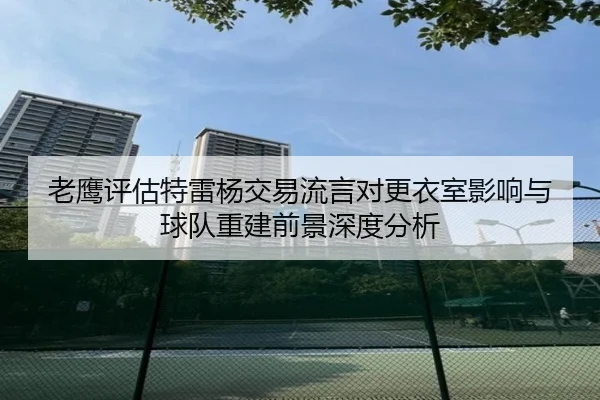 老鹰评估特雷杨交易流言对更衣室影响与球队重建前景深度分析